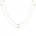 ヴァンドーム ダイヤモンド ネックレス 0.34CT