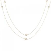 ヴァンドーム ダイヤモンド ネックレス 0.34CT