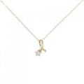 K18YG ダイヤモンド ネックレス 0.11CT