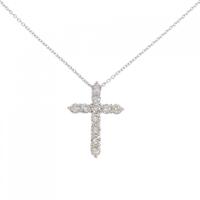 PT クロス ダイヤモンド ネックレス 2.00CT