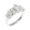 PT ダイヤモンド リング 0.687CT
