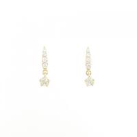 フェスタリア ダイヤモンドピアス 0.257CT