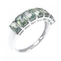 K18WG サファイヤ リング 2.10CT