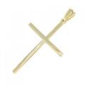 K18YG クロス ペンダント