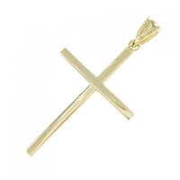 K18YG クロス ペンダント