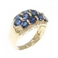 K18YG サファイヤ リング 2.24CT