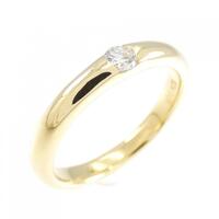 K18YG ソリティア ダイヤモンド リング 0.12CT