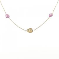 K18YG トルマリン ネックレス