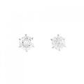 【リメイク】ST/プラチナダイヤモンドピアス 0.597ct 0.603ct F?G I1 VG