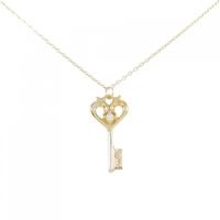 K10YG キー ダイヤモンド ネックレス