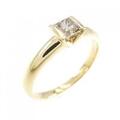 K18YG ダイヤモンド リング 0.457CT