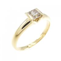 K18YG ダイヤモンド リング 0.457CT