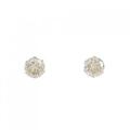 PT ソリティア ダイヤモンド ピアス 1.00CT