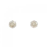 PT ソリティア ダイヤモンド ピアス 1.00CT