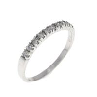 K18WG ダイヤモンド リング 0.20CT