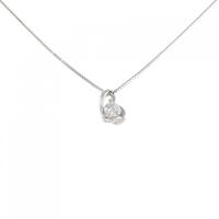 PT ダイヤモンド ネックレス 0.10CT