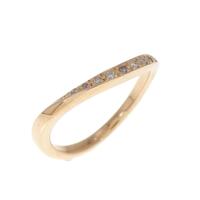K18PG ダイヤモンド リング 0.05CT