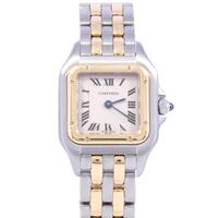 カルティエ W25029B6 パンテールSM 2ROW SSxYG クォーツ