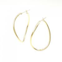【新品】K18YG フープピアス