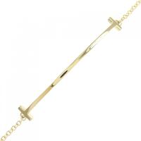 ティファニー Tスマイル ブレスレット