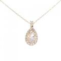 K18PG ベリル ネックレス 1.09CT