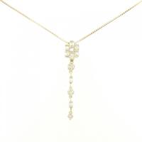 K18YG ダイヤモンド ネックレス 0.826CT