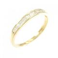 K18YG ダイヤモンド リング 0.30CT