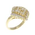 K18YG ダイヤモンド リング 0.94CT