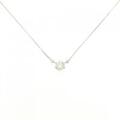 PT ソリティア ダイヤモンド ネックレス 0.367CT
