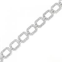 750WG ダイヤモンド ブレスレット 2.00CT