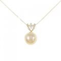 K18YG 白蝶パール ネックレス 12.6mm