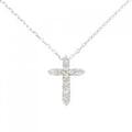 PT クロス ダイヤモンド ネックレス 0.30CT