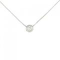 PT ソリティア ダイヤモンド ネックレス 0.08CT