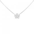 PT フラワー ダイヤモンド ネックレス 1.01CT
