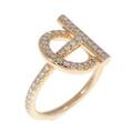エルメス エシャペ リング 0.43CT