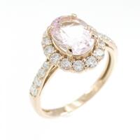 K18PG ベリル リング 1.16CT