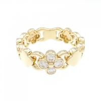 K18YG ダイヤモンド リング 0.33CT