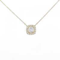 【リメイク】K18YG ダイヤモンドネックレス 0.362CT G I1 VG