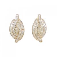 750YG ダイヤモンド ピアス 2.01CT