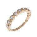 K18PG ダイヤモンド リング 0.39CT