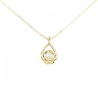 K18YG ダイヤモンド ネックレス 0.18CT