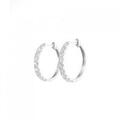 K18WG ダイヤモンド ピアス 1.00CT