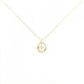 K18YG ダイヤモンド ネックレス 0.07CT