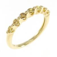 K18YG ダイヤモンド リング 0.30CT