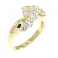 K18YG ダイヤモンド リング 1.02CT