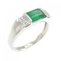 PT エメラルド リング 0.87CT