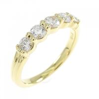 K18YG ダイヤモンド リング 0.60CT