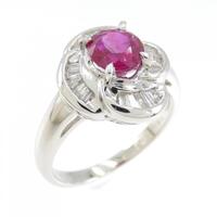 PT ルビー リング 1.09CT
