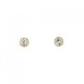 K18YG ダイヤモンド ピアス 0.30CT
