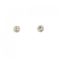 K18YG ダイヤモンド ピアス 0.30CT